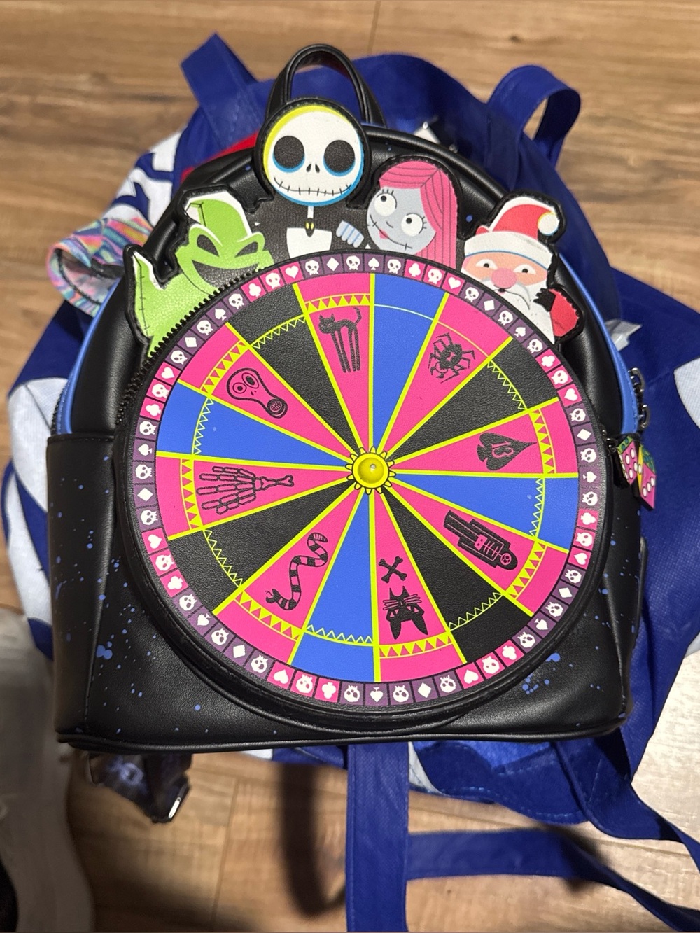 Loungefly nightmare before Christmas Backpack and wallet